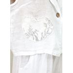 Conjunto Yasmin Linho Italiano Branco 