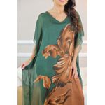 KAFTAN AZALEIA VERDE GUCCI