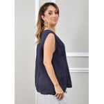 Vestido Daliana Viscose Italiana Preto .