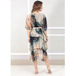 Vestido Mia Seda Italiana Preto