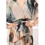 Vestido Mia Seda Italiana Preto