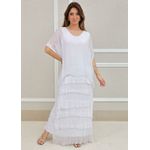 Vestido Pietra Seda Italiana Branco