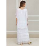 Vestido Pietra Seda Italiana Branco