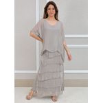 Vestido Julia Seda Italiana Fendi .