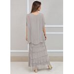 Vestido Julia Seda Italiana Fendi .