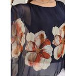 Vestido Francesca Linho Italiano Bege .