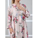 Tunica Erika Linho Italiano Rosa Bebe