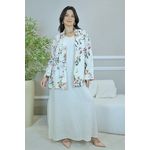 VESTIDO ANA COM CASAQUETO ANA OFF WHITE