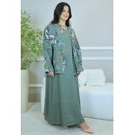 VESTIDO ANA COM CASAQUETO ANA MILITAR
