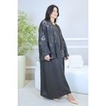 VESTIDO ANA COM CASAQUETO ANA MARROM