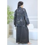 VESTIDO ANA COM CASAQUETO ANA MARROM