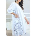 VESTIDO CLAUDIA RAIA BRANCO