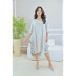 VESTIDO CLAUDIA RAIA BEGE