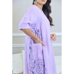 VESTIDO CLAUDIA RAIA LAVANDA