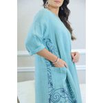 VESTIDO CLAUDIA RAIA MENTA