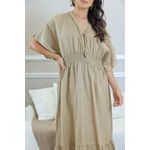 VESTIDO DALIA CARAMELO