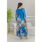 VESTIDO DENISE PETROLEO