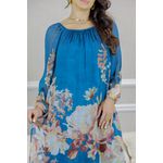 VESTIDO DENISE PETROLEO