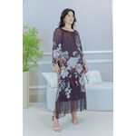 VESTIDO DENISE MARROM