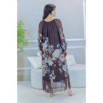 VESTIDO DENISE MARROM