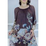 VESTIDO DENISE MARROM