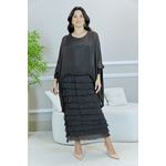 VESTIDO RAINHA MARROM