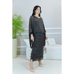 VESTIDO RAINHA MARROM