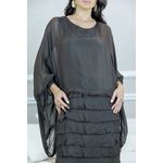 VESTIDO RAINHA MARROM