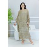 VESTIDO RAINHA CARAMELO