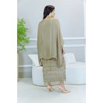 VESTIDO RAINHA CARAMELO