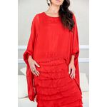 VESTIDO RAINHA VERMELHO