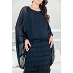 VESTIDO RAINHA PRETO