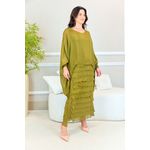 VESTIDO RAINHA PISTACHE