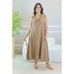 VESTIDO TALITA CAPUCCINO