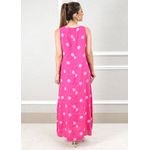 Vestido Amanda Linho Italiano Pink