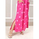 Vestido Amanda Linho Italiano Pink