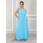 Vestido doralice / azul celeste