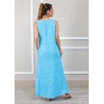 Vestido doralice / azul celeste