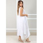 Vestido Luciana Linho Italiano Branco