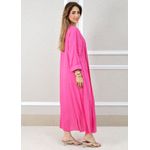 Vestido Regina Linho Italiano Pink