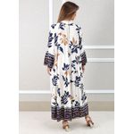 Vestido Lavinia Linho Italiano Verde Àgua .