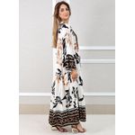 Vestido Fabiana Viscose Italiana Preto 