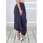 Calça Saruel Linho Italiano Marinho