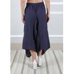 Calça Saruel Linho Italiano Marinho