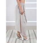 Calça Saruel Linho Italiano Cru