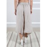 Calça Saruel Linho Italiano Cru