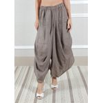 Calça Saruel Linho Italiano Fendi