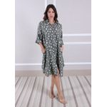 Chemise Vilma Linho Italiano Militar
