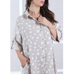 Chemise Vilma Linho Italiano Cru
