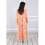 Vestido Bianca Viscose Italiana Pêssego